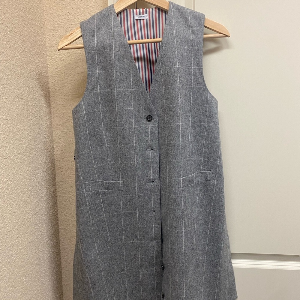 NWT Thom Browne Wool Vest IT42